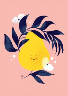 Pear Poster