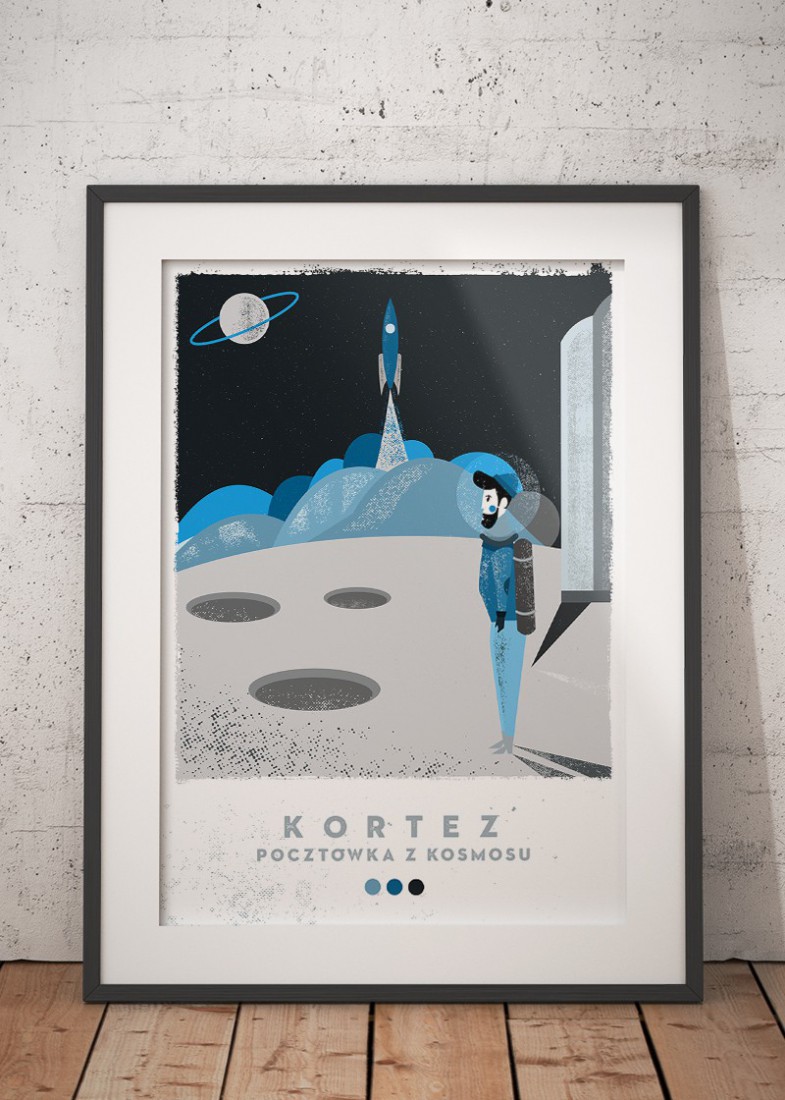 Plakat Kortez Kosmos