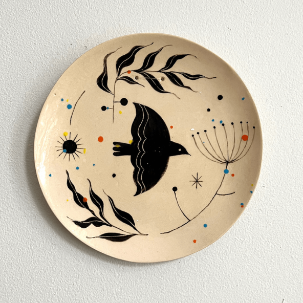 "Spring" plate by Ola Szpunar