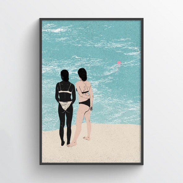 Plakat Seaside Plakat Seaside