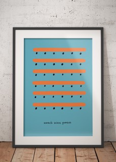 Plakat Abstrakcyjne owady I 2