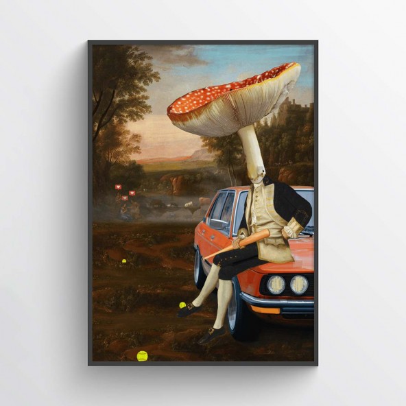 Sexy Mushroom Poster