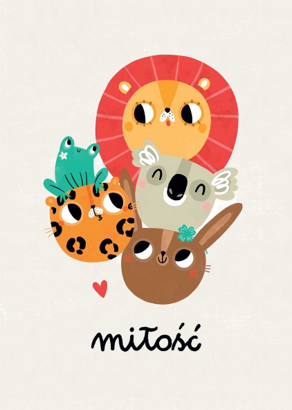 Plakat Miłość Plakat Miłość