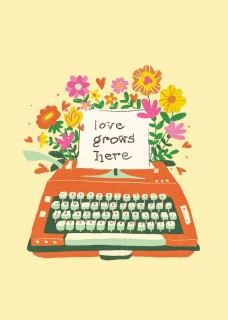 Plakat Love grows here
