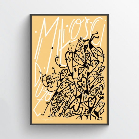 Plakat Dużo miłości Plakat Dużo miłości