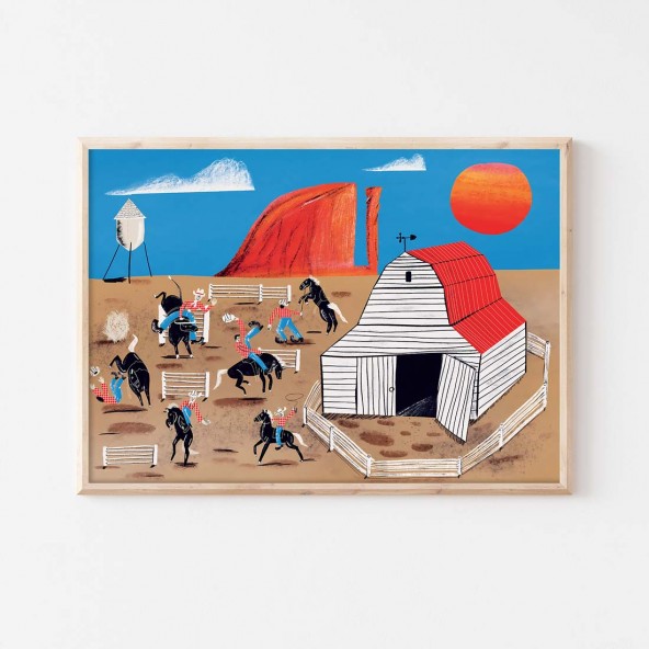 Cowboy School Poster Cowboy School Poster