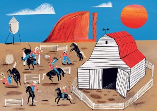 Cowboy School Poster