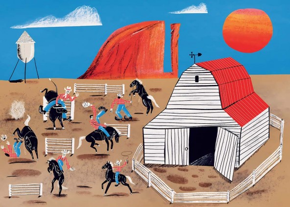 Cowboy School Poster Cowboy School Poster