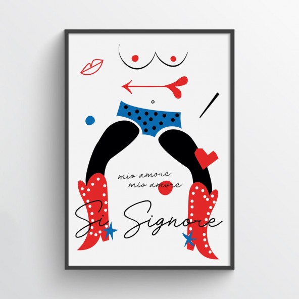 Plakat Si Signore Plakat Si Signore