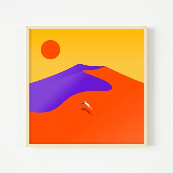 Plakat Floating Plakat Floating