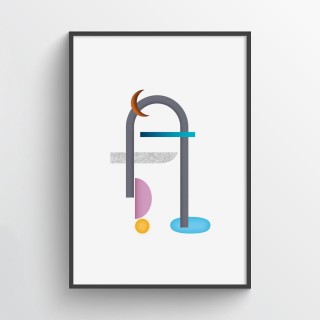 Plakat Abstrakcja 6 2