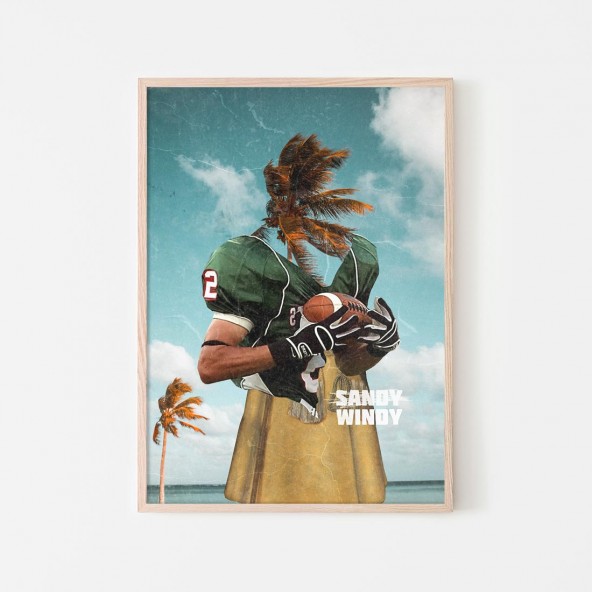 Sandy Windy Poster Sandy Windy Poster