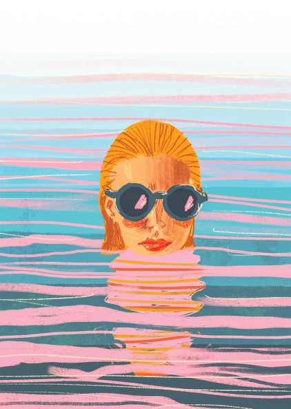 Swimmer Poster Swimmer Poster