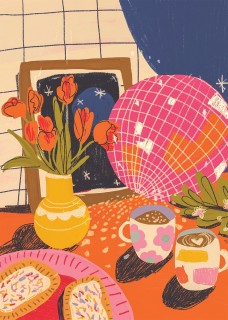 Plakat Disco tea