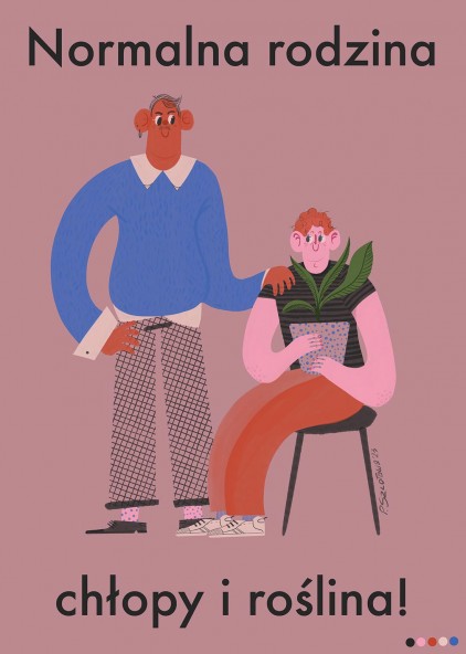 Normal family Poster Normal family Poster