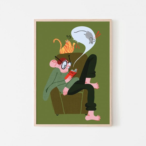 Plakat Czytanie Plakat Czytanie