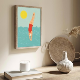 Plakat Into the water 2