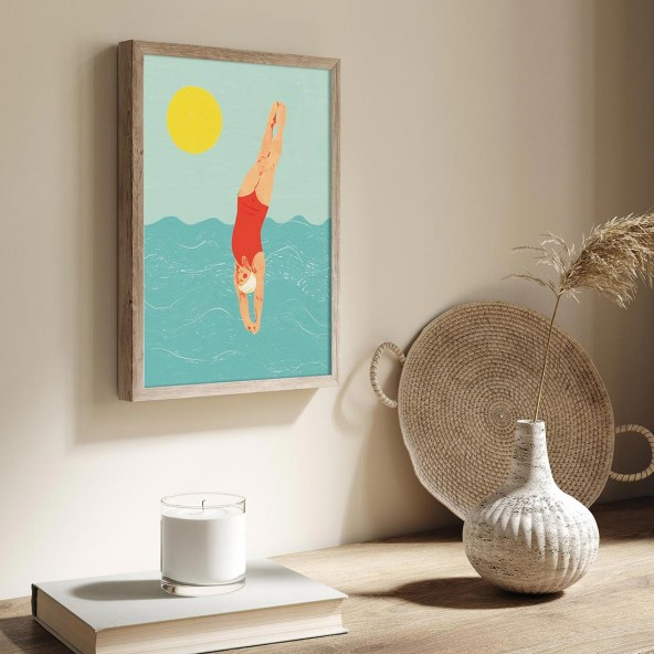 Plakat Into the water