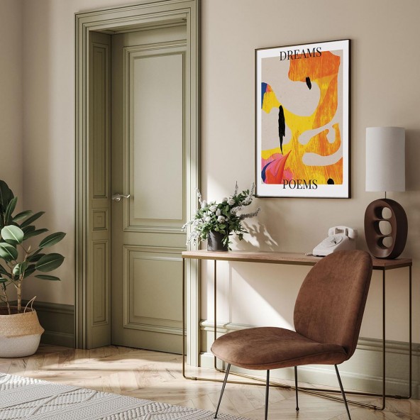 Plakat Vintage Color