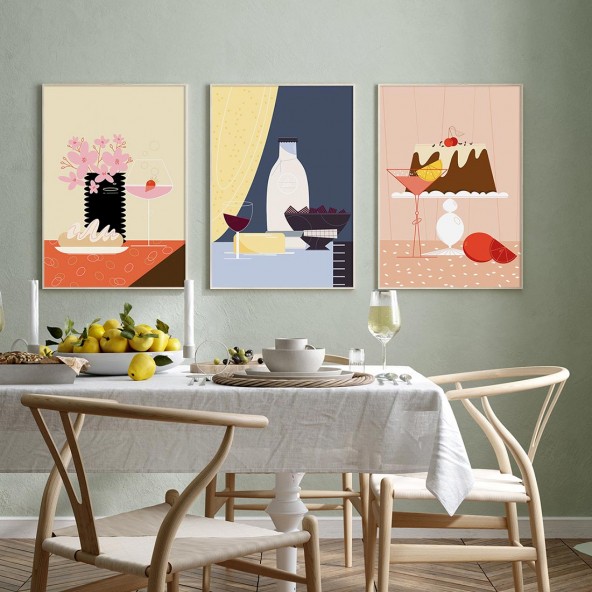 Wine Pairing I Poster Wine Pairing I Poster