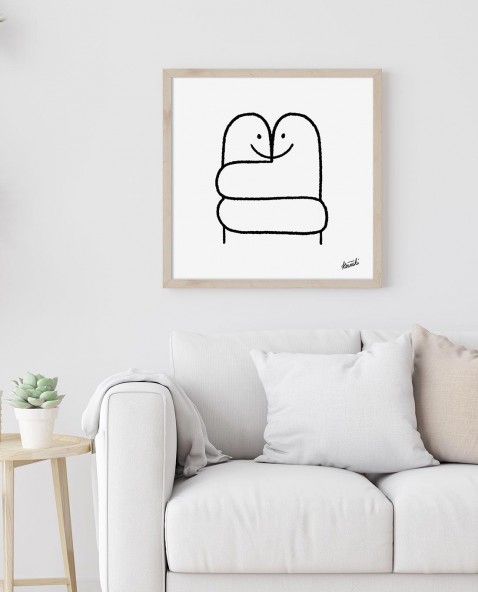 Plakat Hug Plakat Hug