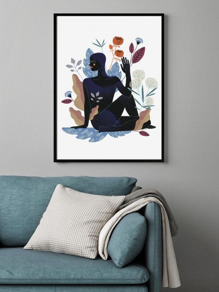 Plakat Be present Plakat Be present