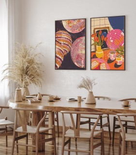 Disco Gallery Wall