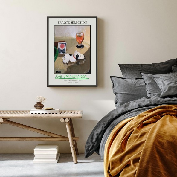 Plakat Still Life With a Dog