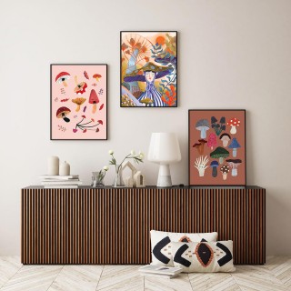 Mushrooms Poster 2