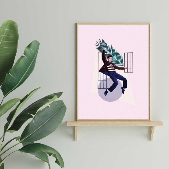 Plakat Elvis shakes Plakat Elvis shakes