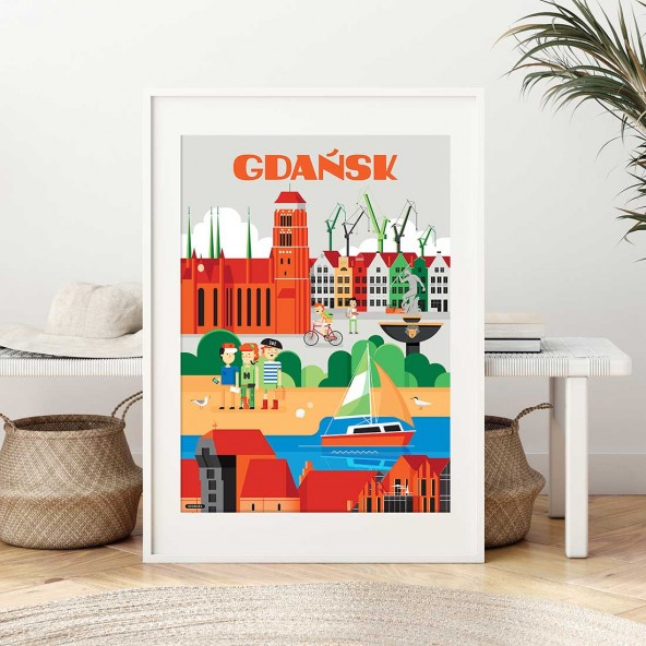 Gdańsk Poster Gdańsk Poster