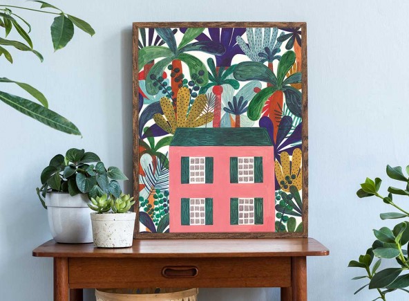 Plakat Jungle house Plakat Jungle house