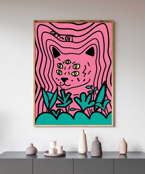 Cat Poster Cat Poster