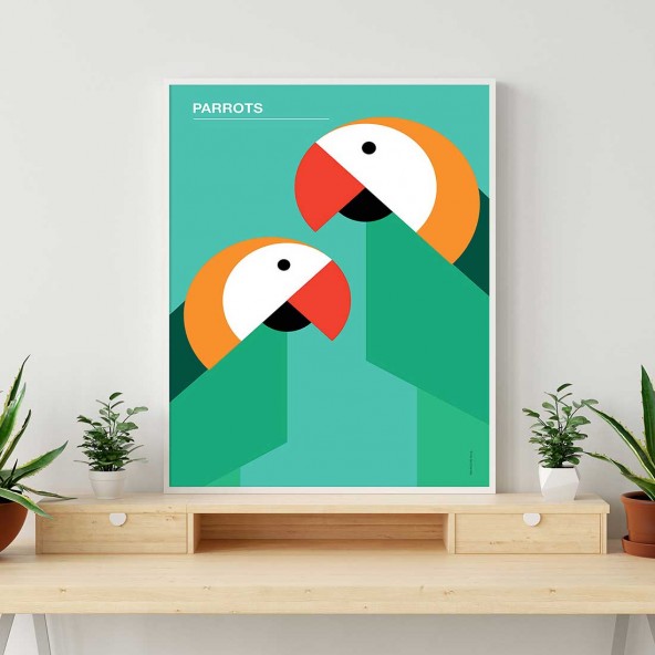 Parrots Poster Parrots Poster