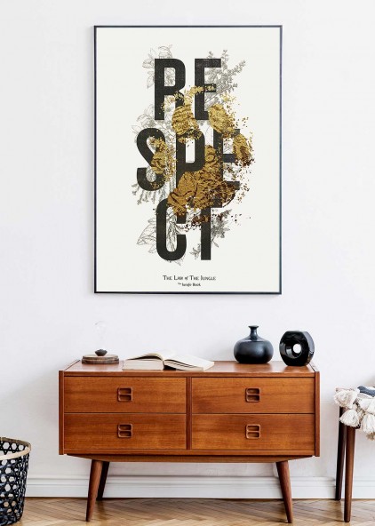 Plakat Jungle Book Respect Plakat Jungle Book Respect