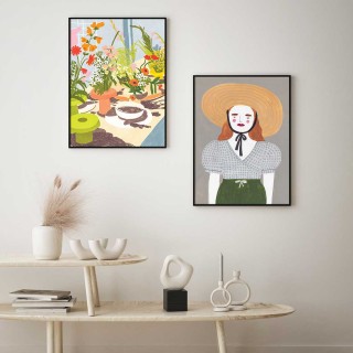Flowers & Sun Gallery Wall