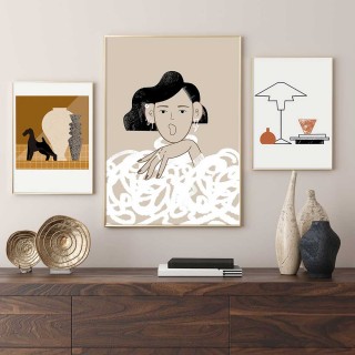 Retro Gallery Wall