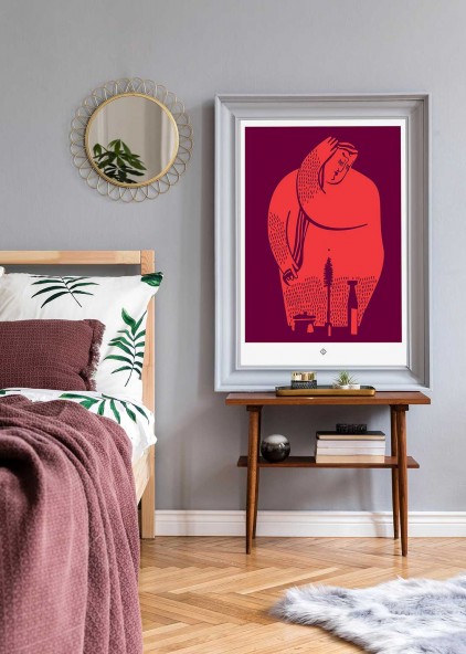 Plakat Szczoteczka I Plakat Szczoteczka I