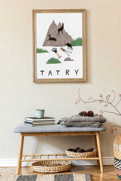 Plakat Tatry Plakat Tatry