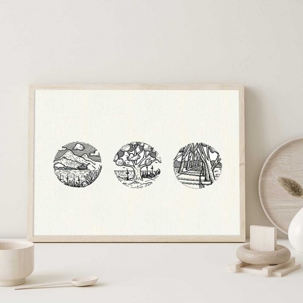 Plakat Trio Plakat Trio