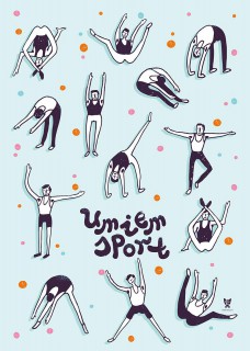 Plakat Umiem sport II
