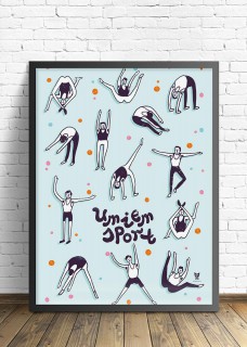 Plakat Umiem sport II 2