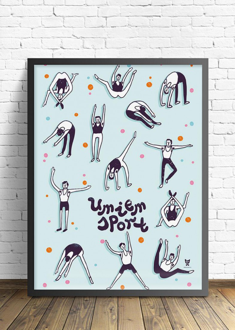 Plakat Umiem sport II