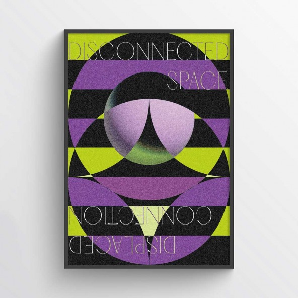 Disconnected Space Poster Disconnected Space Poster
