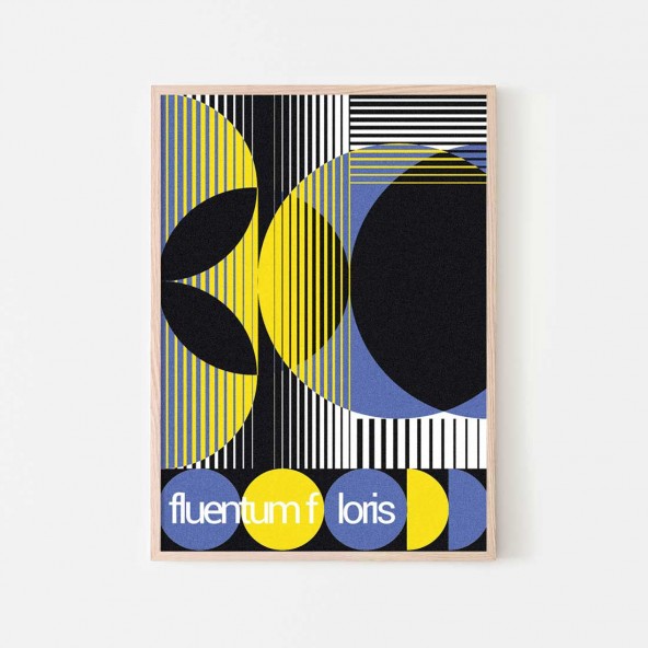 Flentum Floris Poster Flentum Floris Poster