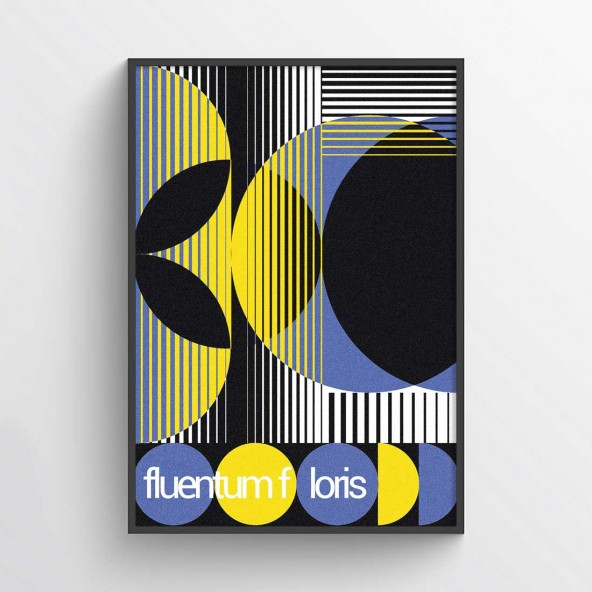 Flentum Floris Poster Flentum Floris Poster