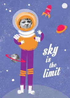 Plakat Sky is the limit