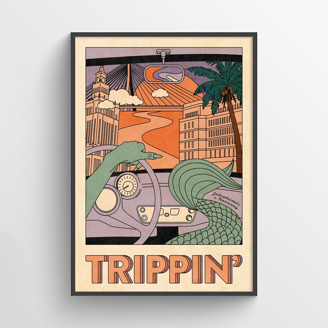 Plakat Warsaw Trippin