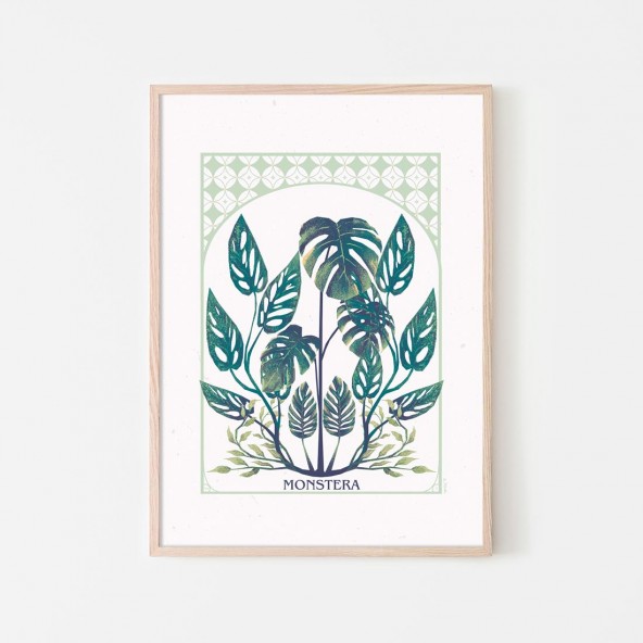 Monstera Poster Monstera Poster