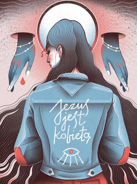 Jesus is a woman Poster Jesus is a woman Poster